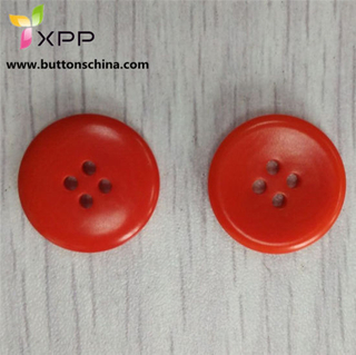 2h Genuine Corozo Button Red Button