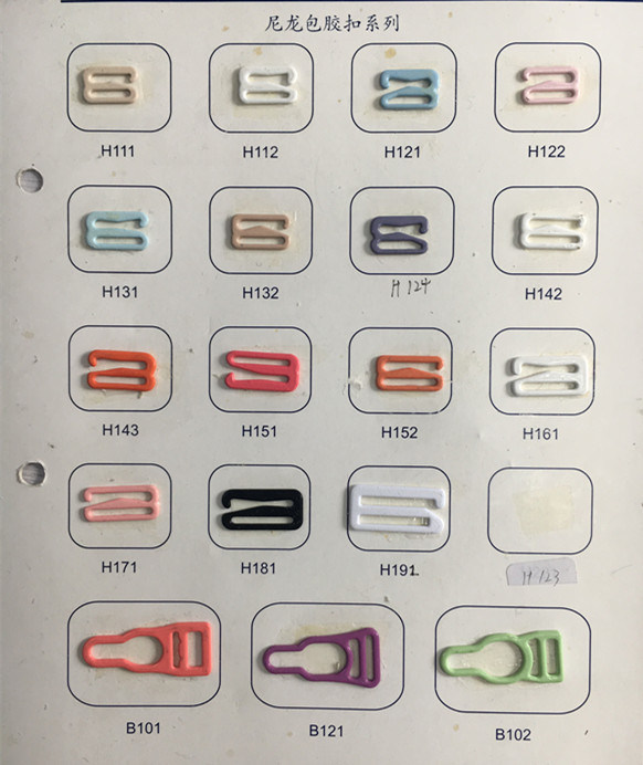 Nylon Coated Adjust Buckle for Adjust Bra Tape