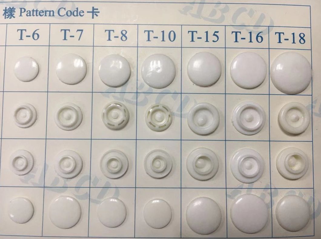 High Quality Plastic Prong Snap Button Factory