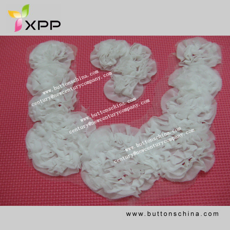 New Style Collar Lace for Garment with Stain Tape