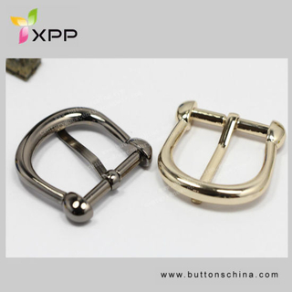 Pin Style Plated Buckle for Fashion Garment and Bag