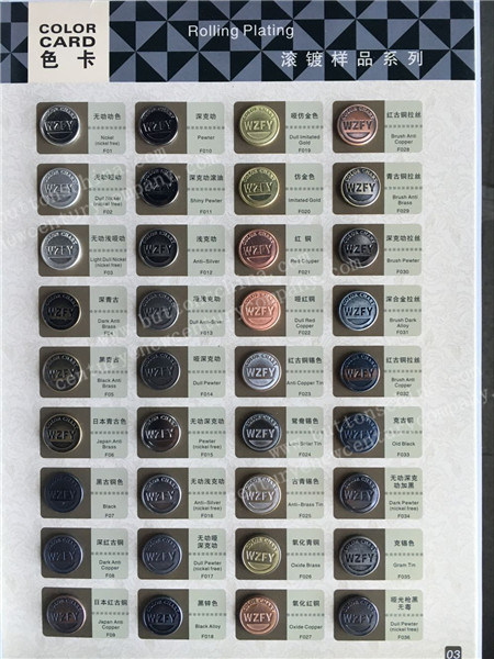 15mm New Style High Quality Metal Button