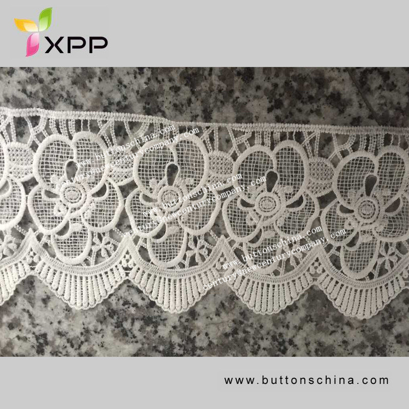Flower Designs Good Price Fashion White Lace