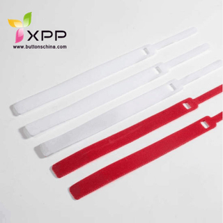 Back-to-Back Bandages Nylon Reusable Print Double Side Hook and Loop Ties Strap Tape