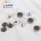 Brass Buttons Rivets with Aluminum Pin for Jean Garments