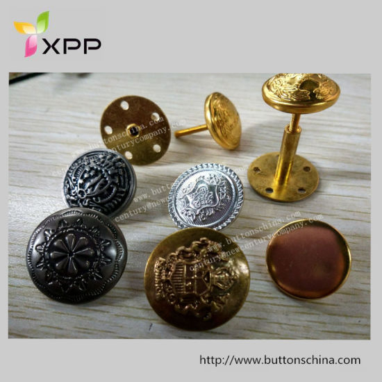 11.25mm 4 Hole New Style Metal Button Colorful Button