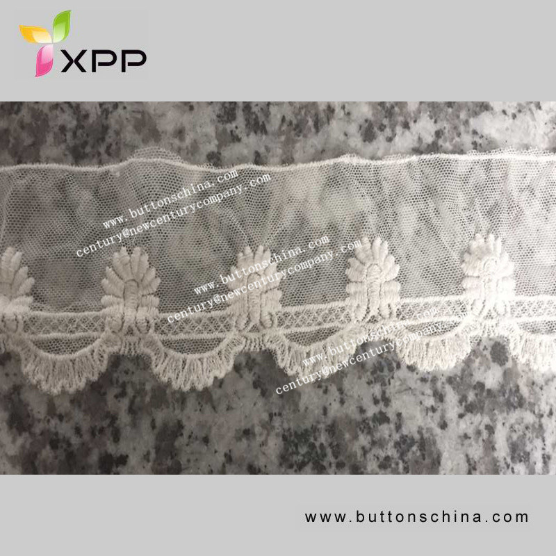 Flower High Quality Embroidery Lace for Wedding Dress