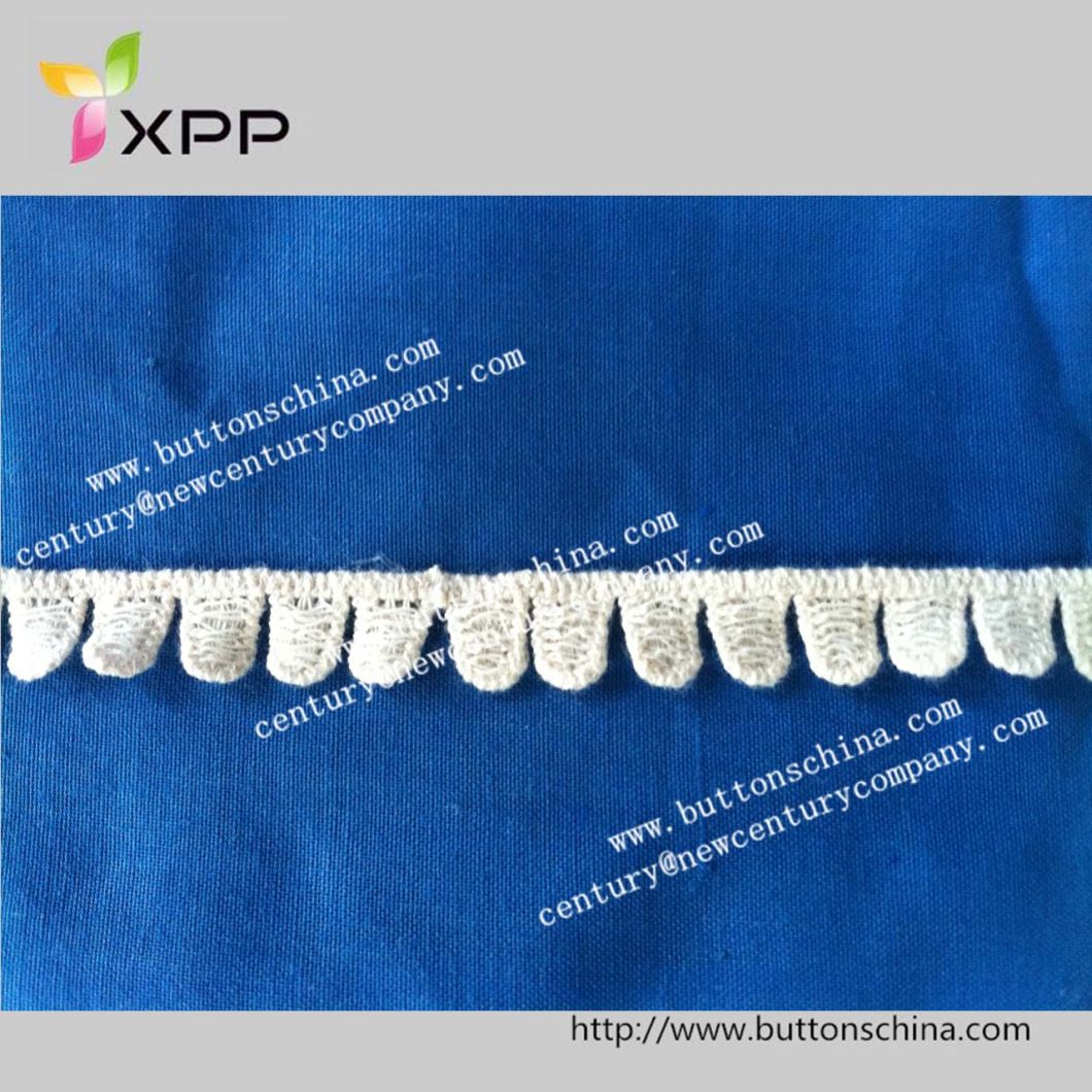 Embroidery Tape Boll Lace White Color with Water Solution