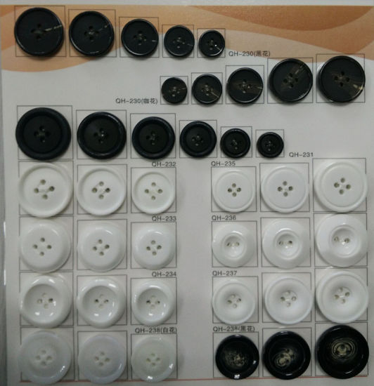 4 Hole Plastic Button Decoration Button