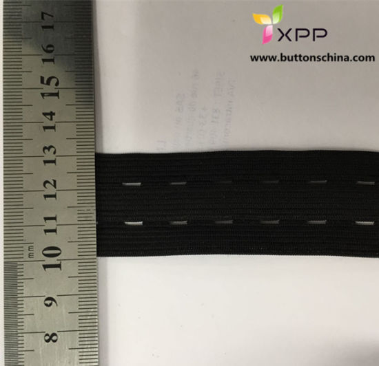 Two Align Button Hole Elastic Tape