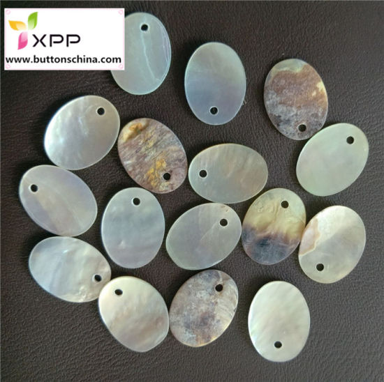 One Hole Round Shape Shell Button