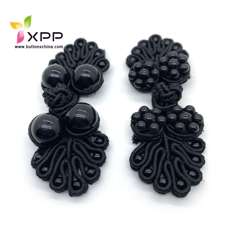 Black Color Chinese Knot Button