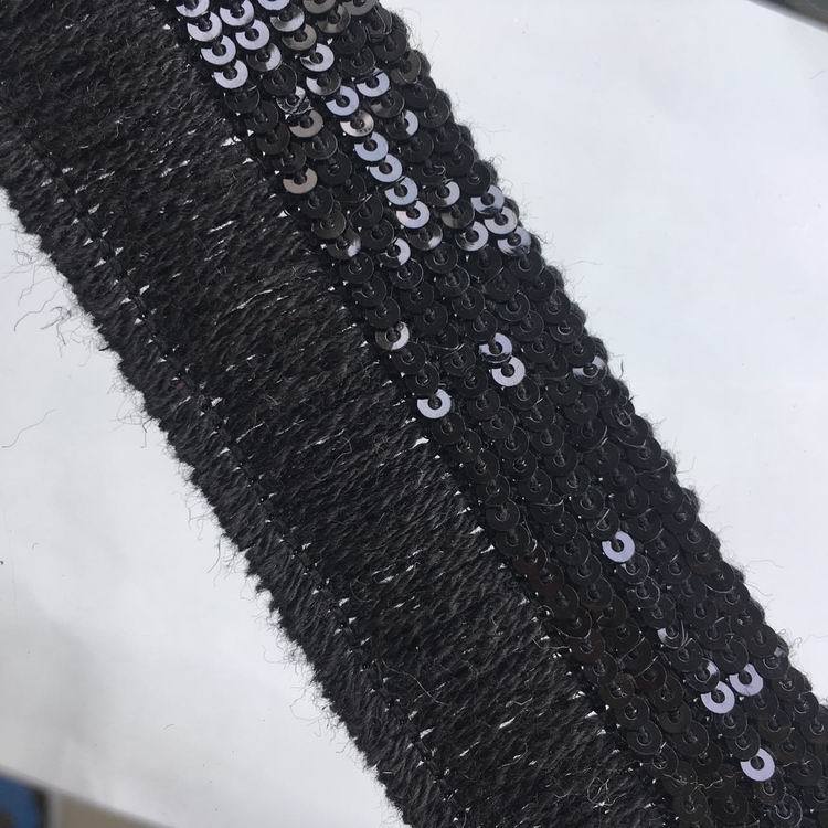 Fringes with Sequins Garment Accessories