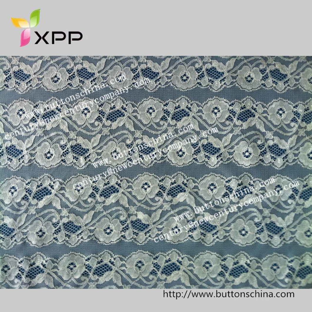 3D Flower French Mesh Fabric for Wedding