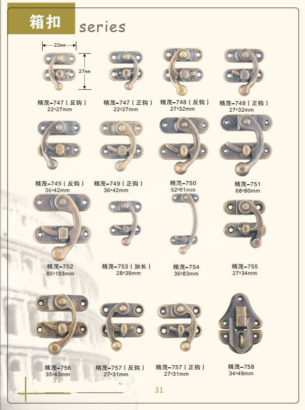 Case Box Lock Accesorries