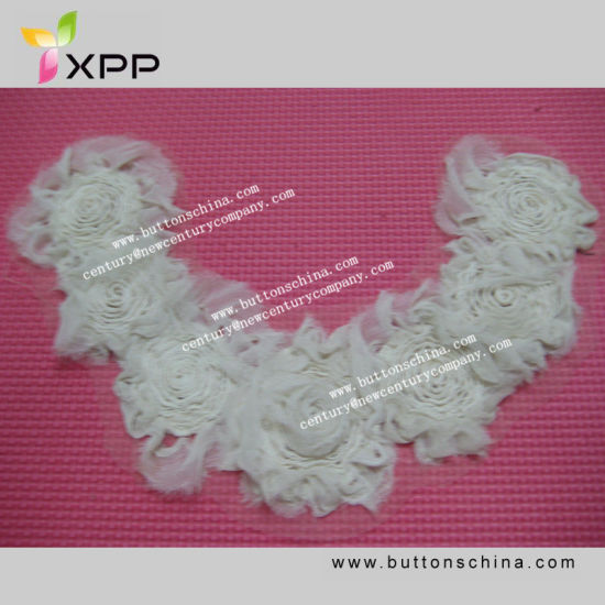New Style Collar Lace for Garment with Stain Tape
