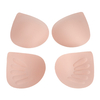 skin color 5/8 shape Bra Cup Breathable And Absorbent Foam Sponge Bra Cup 