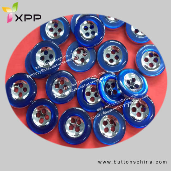 Fashion Shirt Button with Two Color