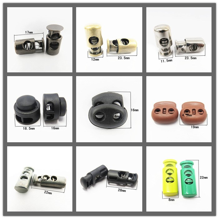 Round Ball Cordlock Cord Lock Toggles Stopper Stops